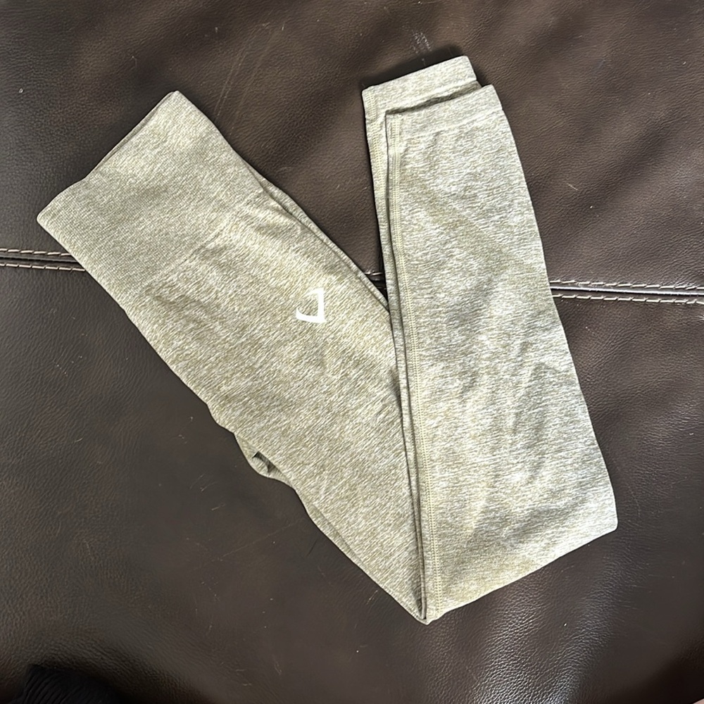 X-Small green velocity compression leggings